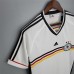 Germany 1998 World Cup Home White Soccer Jersey